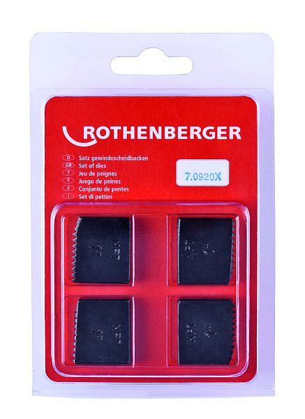 Rothenberger SC Schneidbacken, NPT, 1", VE: 4 Stück, 070920X