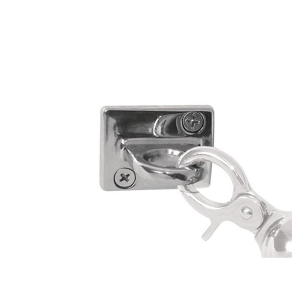 Bolero Wandhalterung Chrom, für Asbperrkordel U917, CB511, Y806, CF136, Y733
