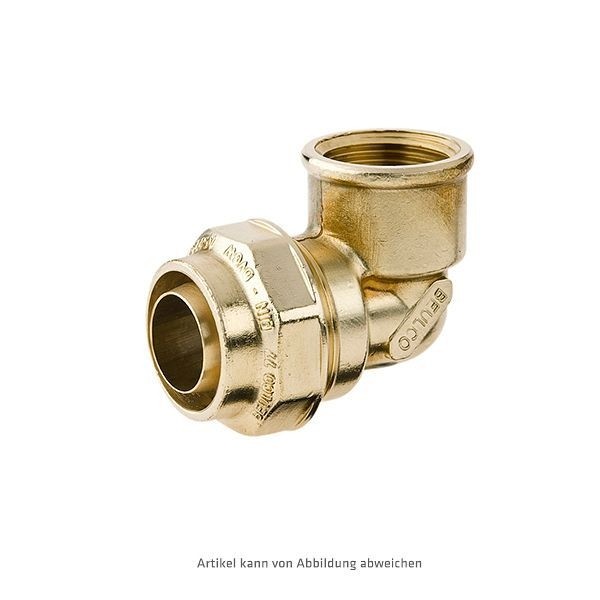 BEULCO Winkelstück 90Grad mit Innengewinde loses Stützrohr 2" 63x5,7/5,8mm, VE: 2 Stück, 120444