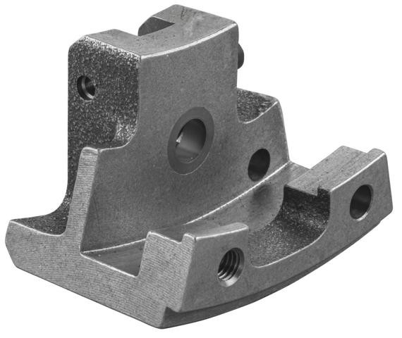 REMS Schließstück montiert, Maße (LxBxH): 75 x 55 x 55 mm, 381020