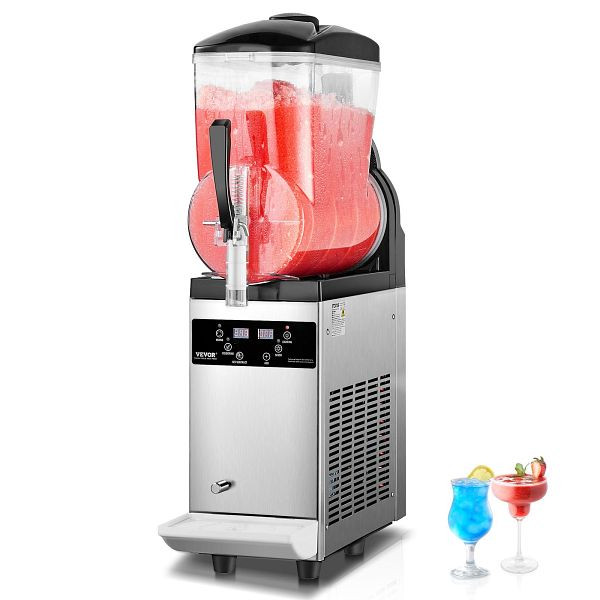 VEVOR Kommerzielle Slushy-Maschine, 12L Margarita Smoothie Frozen Drink Maker, SYXRJX112LDG5GWSUV2