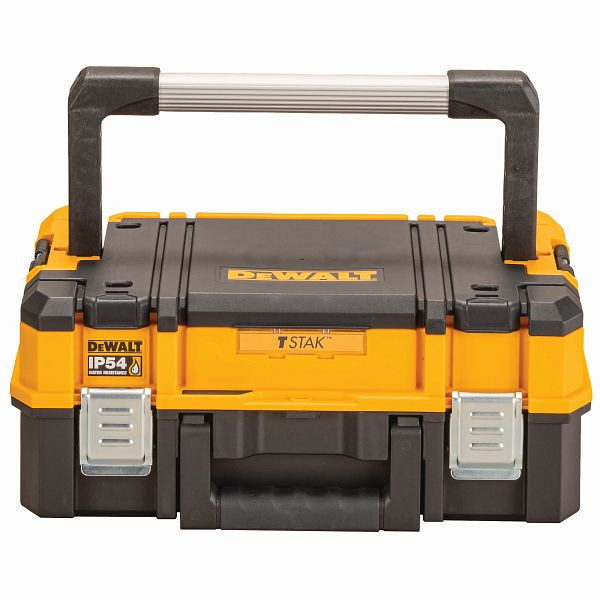 DeWalt TSTAK I Robuste und kompakte Werkzeugbox mit IP54 Schutz und Schaumstoffeinlage (27l Volumen), DWST83344-1