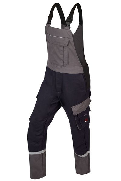 ROFA Latzhose 1662569, Größe 46, Farbe 588-schwarzmarine-grau, 1662569-588-46