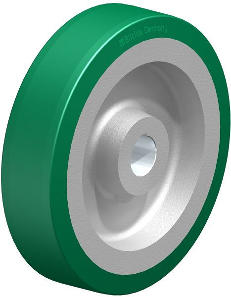 Blickle GSTN 502/70H7 Rad aus Blickle Softhane®, Grün, 754407