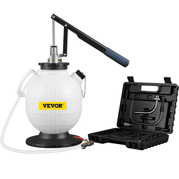 VEVOR 7,5L Öl Absaugpumpe Handpumpe Ölpumpe Ölabsaugpumpe Getriebeöl Manuell, QCBS7.5L15ATFVU71V0