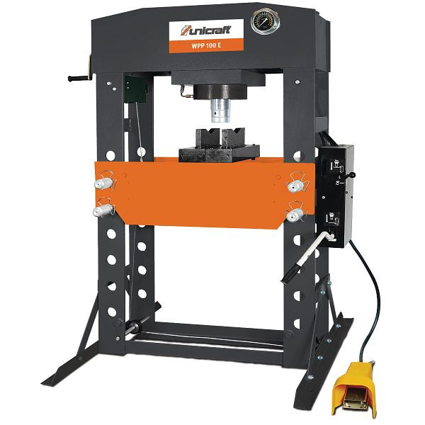 Unicraft Hydraulische Werkstattpresse, WPP 100 E Werkstattpresse, 6300101
