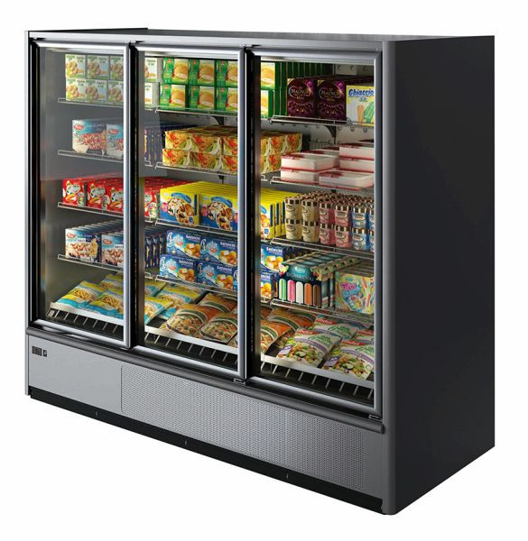 NordCap Tiefkühlregal CLIO 2 L1 2065/ 2343, für Eis und Tiefkühlkost, steckerfertig, Umluftkühlung, 454701601