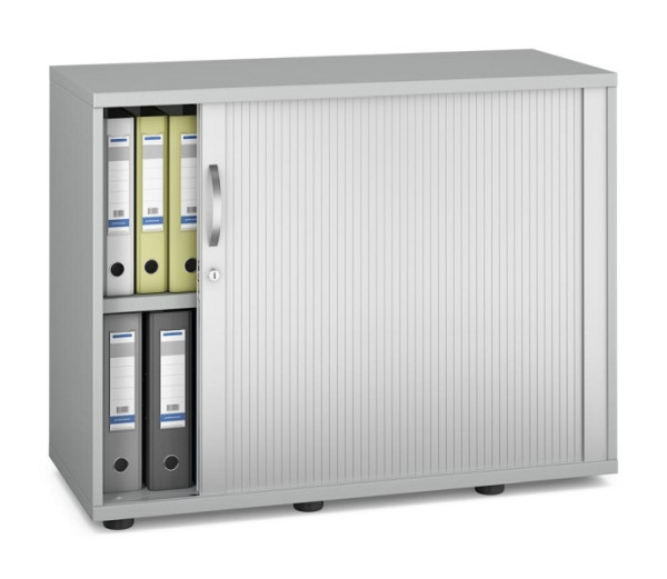 Deskin Rollladenschrank MULTI M pro, Dekor: Lichtgrau, BxHxT: 1000 x 780 x 420 mm, 252559