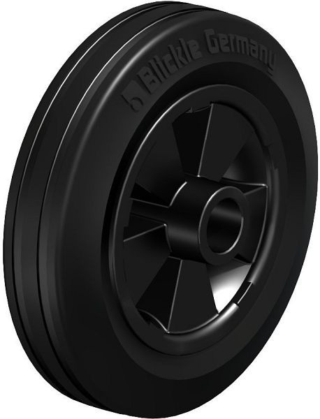 Blickle VPP 150/20G Rad aus Vollgummi, Schwarz, 577734