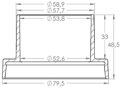 Loc-Line Adapter für Industriestaubsauger, L81210