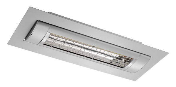 Solamagic D3 Deckeneinbau-Dunkelstrahler, inkl. Blende, 2 kW, titan, IP 45, 9300189