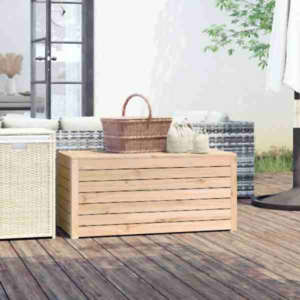 vidaXL Gartenbox 101x50,5x46,5 cm Massivholz Kiefer, 823948