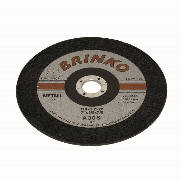 BRINKO Trennscheibe, Stahl Durchmesser 230 mm, gerade, 6200/230