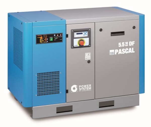POWERSYSTEM IND Schraubenkompressor Industrie mit Trockner, Powersystem PASCAL 7,5 - 10 bar, 25210908