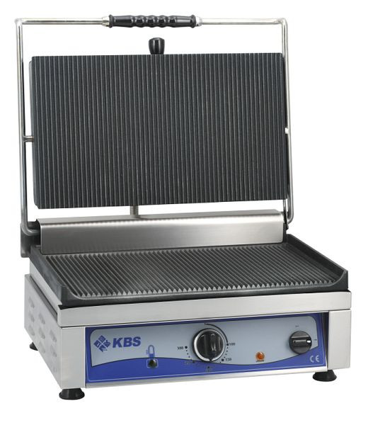 KBS Kontaktgrill Grillfläche 45x27 cm oben & unten gerillt, 10927021