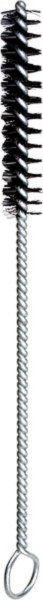 APS Reinigungsbürste für Ausgießer, Länge: 16,5 cm, Edelstahl, schwarze Bürste, 93102