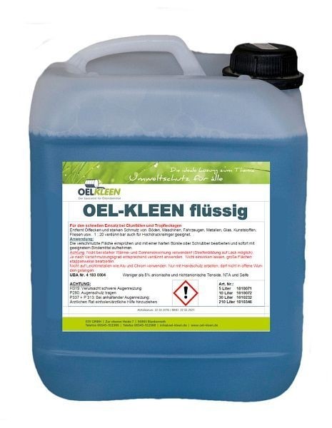 OEL-KLEEN Flüssig Kanister 10 Liter, 1010072