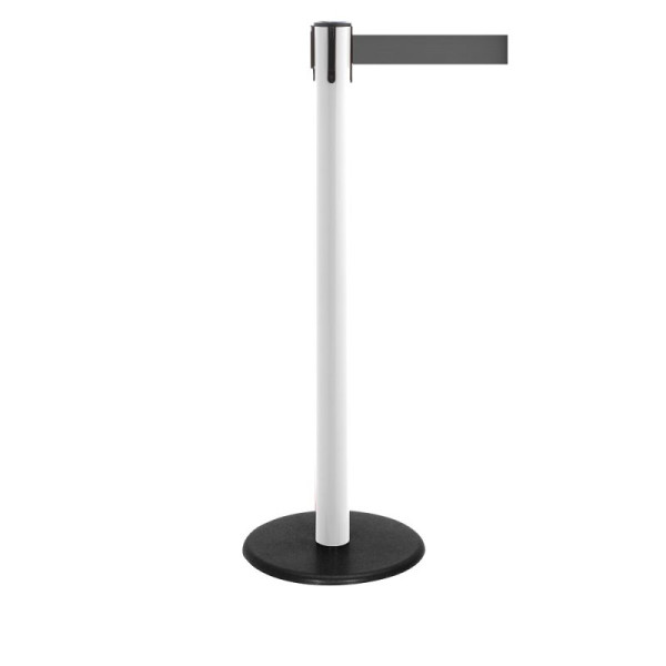 Stein HGS Personenleitsystem -P-Line Famous-, weiß, grau, mit Gurtendstück (Standard), Gurtlänge: 4 m, 12821-0802