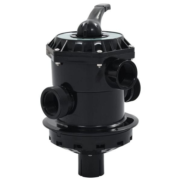 vidaXL Mehrwegeventil für Sandfilter ABS 1,5 " 6-Wege, 91731
