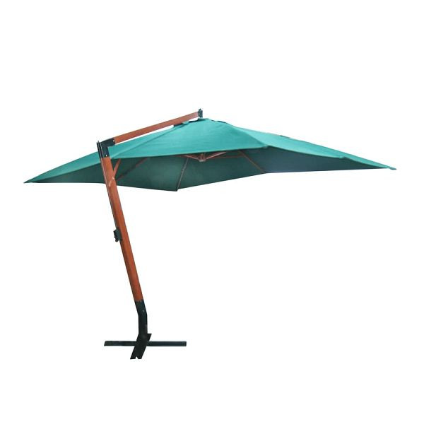 vidaXL Ampelschirm Melia 300x400 cm Grün, 40079, 8718475800675