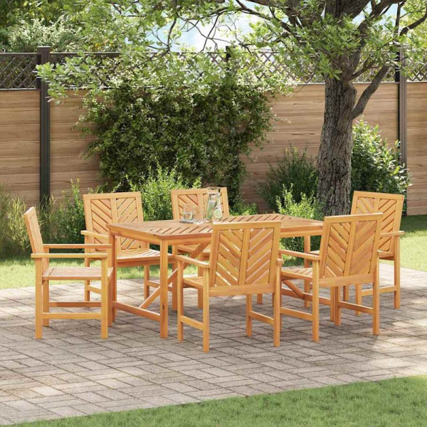 vidaXL Garten Esszimmerstühle, VE: 6 Stück, Braun 59 x 62.5 x 89 cm, 3154132