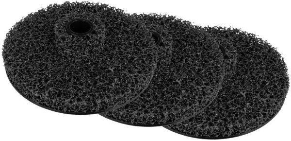 KS Tools Ersatzscheiben-Satz für Radnaben-Zentrierbohrungs-Schleifer Durchmesser 160 mm, Innen-Durchmesser 50 mm, 3-teilig, 100.5067