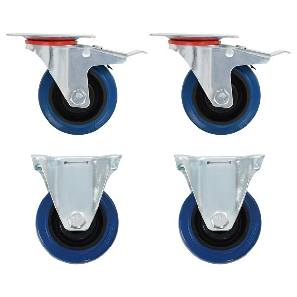 vidaXL Rollen 75 mm, VE: 16 Stück, 278063, 8719883718552