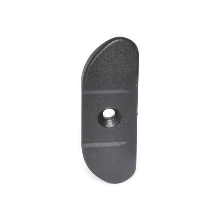 Ganter Auflauframpen (GN 120.2-60-4-A-SW), VE: 100 Stück, 120.2-60-4-A-SW
