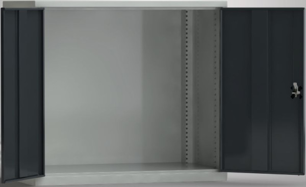 KLW Schwerlastschrank-Leergehäuse mit Flügeltüren 1000 x 1108 x 655 mm H x B x T, 7FW-PP1000TD-L001XPB