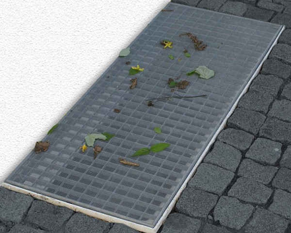 Wittenbauer Lichtschachtabdeckung RAHMENLOS Edelstahl, VE: 30 Stück, 2012000780