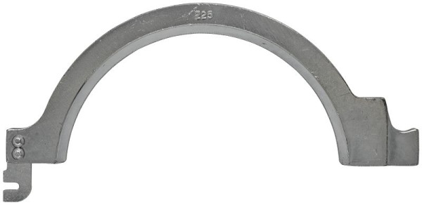 REMS Spannbacke links Ø 225 mm, 45°, 254682, 4039976036283