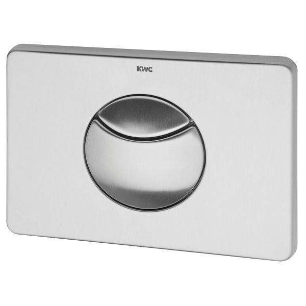 KWC Betätigungsplatte, Edelstahl, 207x148 mm, für Spülkasten, 2-Mengen-Spülung, 2000067493