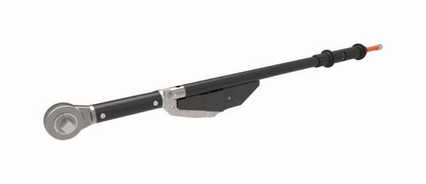 Bahco Mechanischer Knick-Drehmomentschlüssel 300 - 1000 Nm, verstellbar, mit Fensterskala und festem Knarrenkopf, 76R3-1000