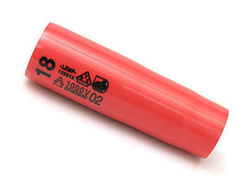 Lemp Steckschlüssel Einsatz 18mm 1/2" extra tief 12 kt, 135518
