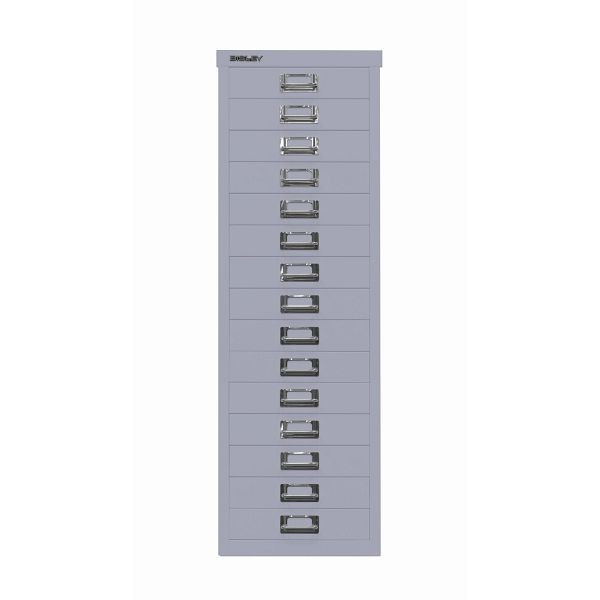 Bisley MultiDrawer™ DIN A4, 15 Schubladen, 656 lilac, L3915656