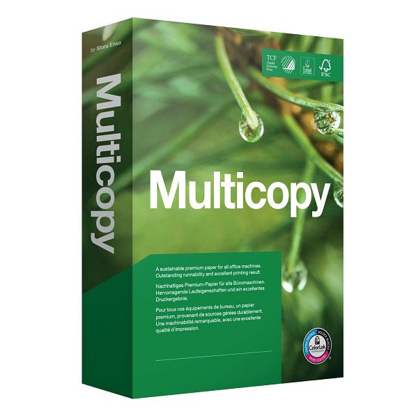 MultiCopy Premiumpapier - A3, 80 g/qm, hochweiß, 500 Blatt, 663841