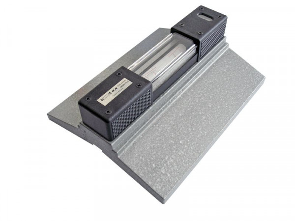 Roeckle Wasserwaage, besonders breit 250 mm, 0,02 mm/m, im Etui, 4523/250/KK