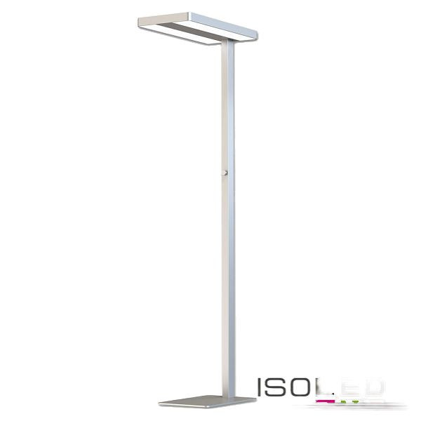 ISOLED LED Office Pro Stehleuchte Up+Down, 40+40W, Licht-/Bewegungssensor, UGR<19, neutralweiß, Dimm-Regler, 114408