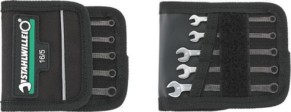 STAHLWILLE Satz Ring-Maulschlüssel OPEN-BOX 3,2-5mm Nr.16/5 PC 5-teilig, 96400902