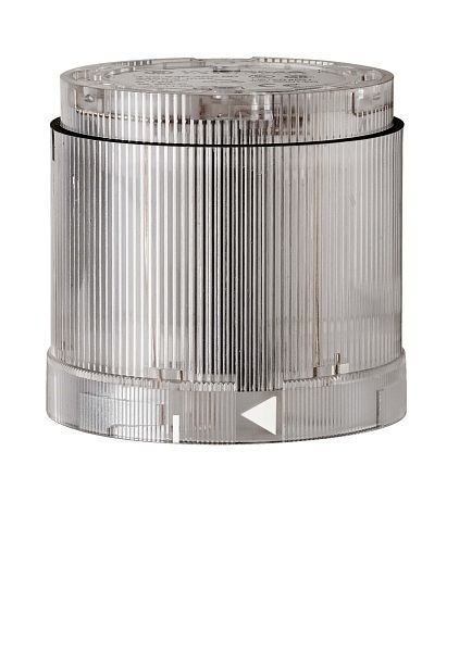 WERMA LED-Blinklichtelement 115VAC 66 x 70 mm CL- klar, 843.410.67