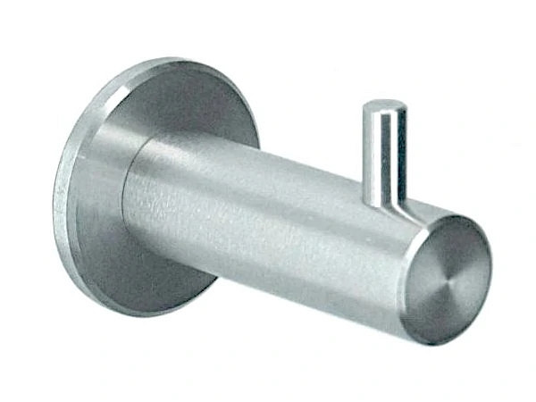 DREILICH Edelstahlverarbeitung Einzelhaken 201/ Oberfläche matt, Rosette, Diebstahlhemmend, 1001010054