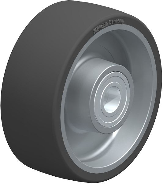 Blickle ALSI 100/15HK Rad aus Silikon-Gummi, Schwarz, 755752