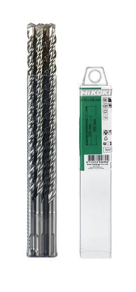 HiKOKI HM-Hammerbohrer SDS-Plus 2-Schneider 8 x 200/260 mm, VE: 10 Stück, 782629