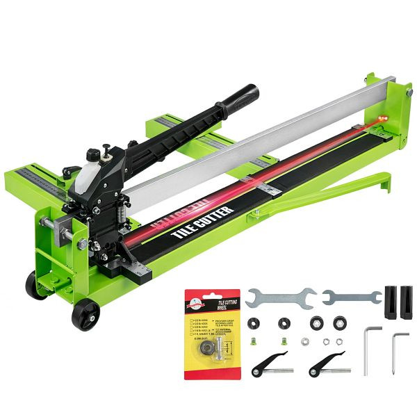 VEVOR manuelle Fliesenschneidmaschine 1000mm Fliesen Schneidemaschine mit einer Gesamtschnittlänge von 1000 mm, SDCZQGJE300-1M001V0