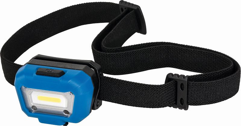 as-Schwabe COB-LED-Akku-Stirnlampe mit Sensor „HD200“ Mit weitenverstellbarem Stirnband, COB-LED, 42825