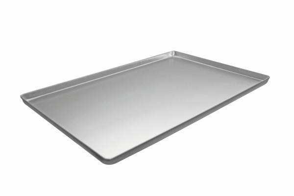 Schneider Ausstell-/Thekenblech "silber", Alu, gebeizt, 400 x 600 x 20 mm, 154050