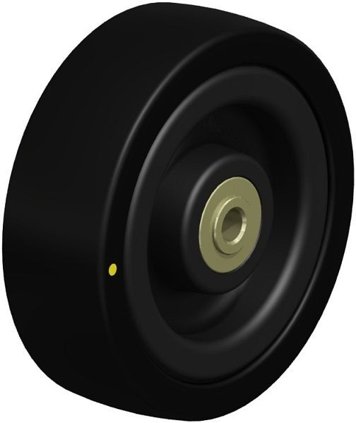 Blickle VPA 101/8K-EL Rad aus Vollgummi, Grau, 111443