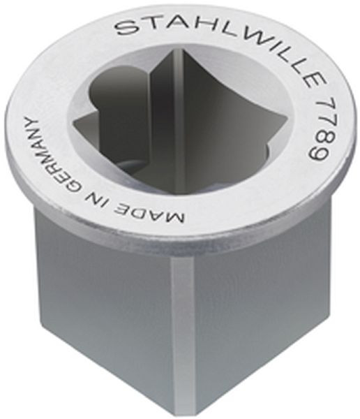 STAHLWILLE Vierkant-Adapter Nr.7789 Länge 23,5 mm Durchmesser 29 mm, 58521089