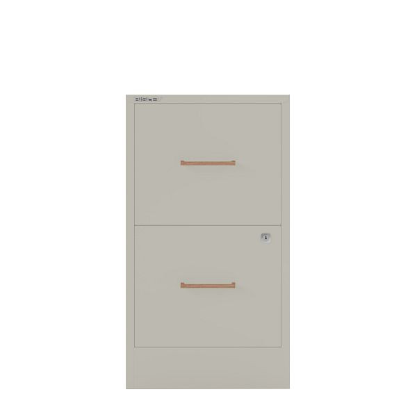 Bisley Home Filer, 2 HR-Schubladen, Eichengriff, 667 york, PFA2OH667