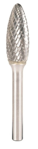 Klingspor HF 100 H Hartmetallfräser 9,6 x 19 x 6 mm Kreuzverzahnung, 297074